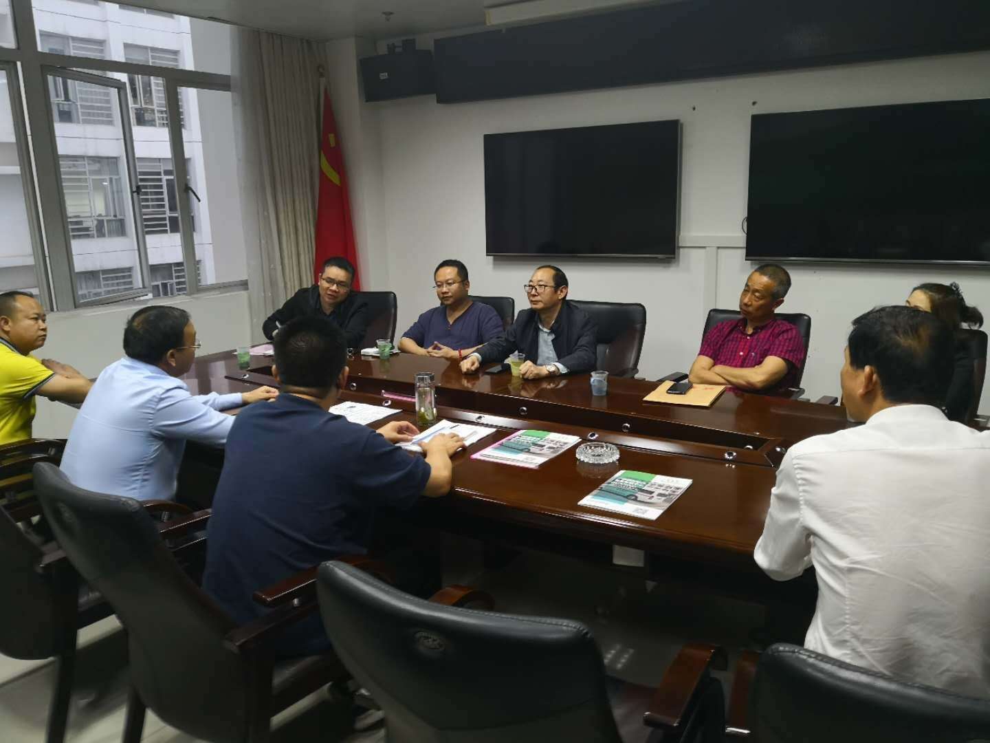 我中心负责人到玉林调研应急救援支队组建工作